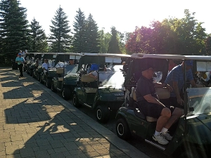 Golf cart lineup 2018